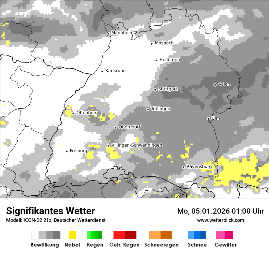 Signifikantes Wetter