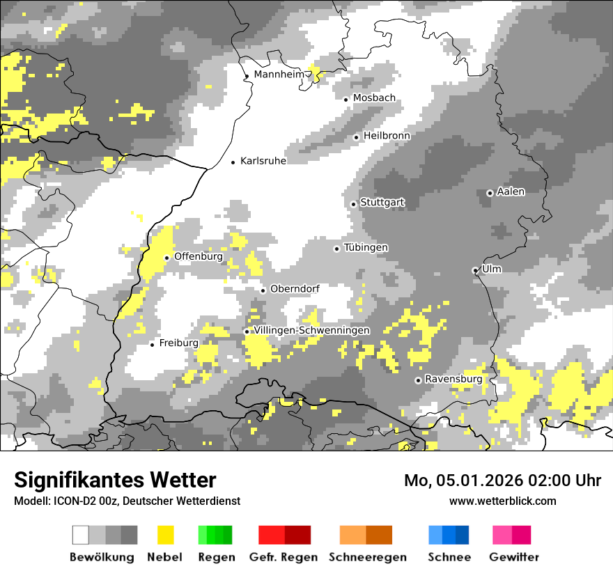 Signifikantes Wetter