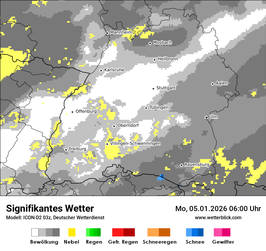 Signifikantes Wetter