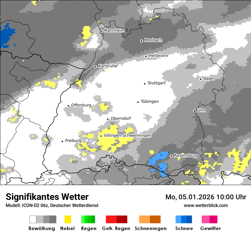 Signifikantes Wetter