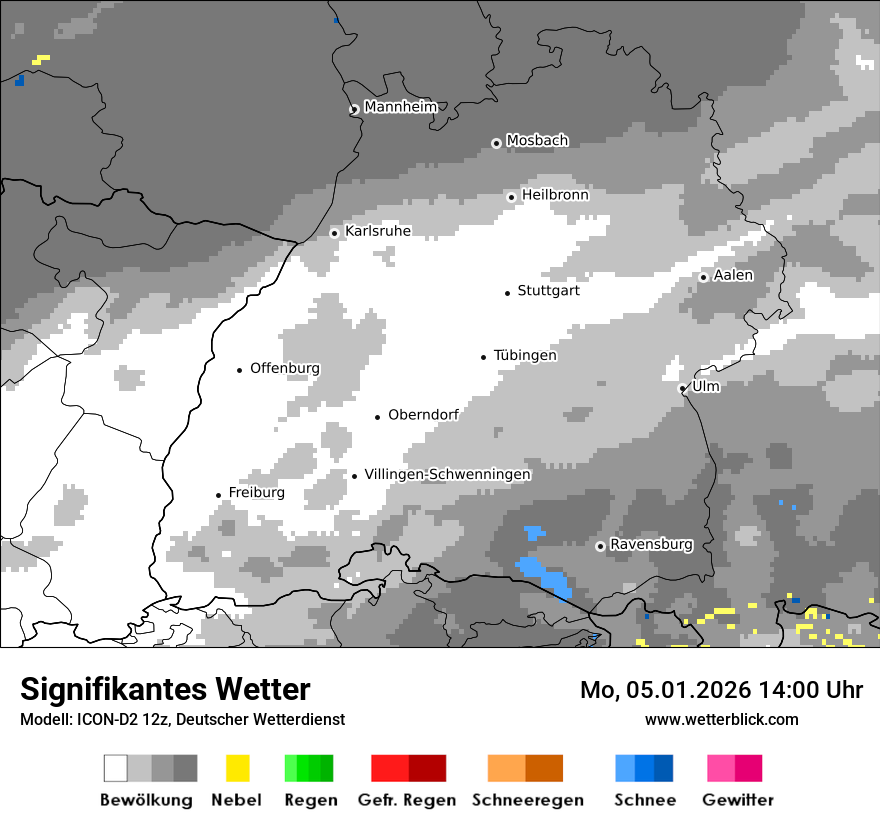 Signifikantes Wetter