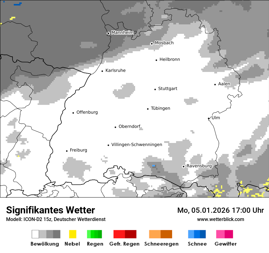 Signifikantes Wetter