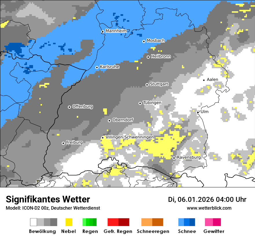 Signifikantes Wetter