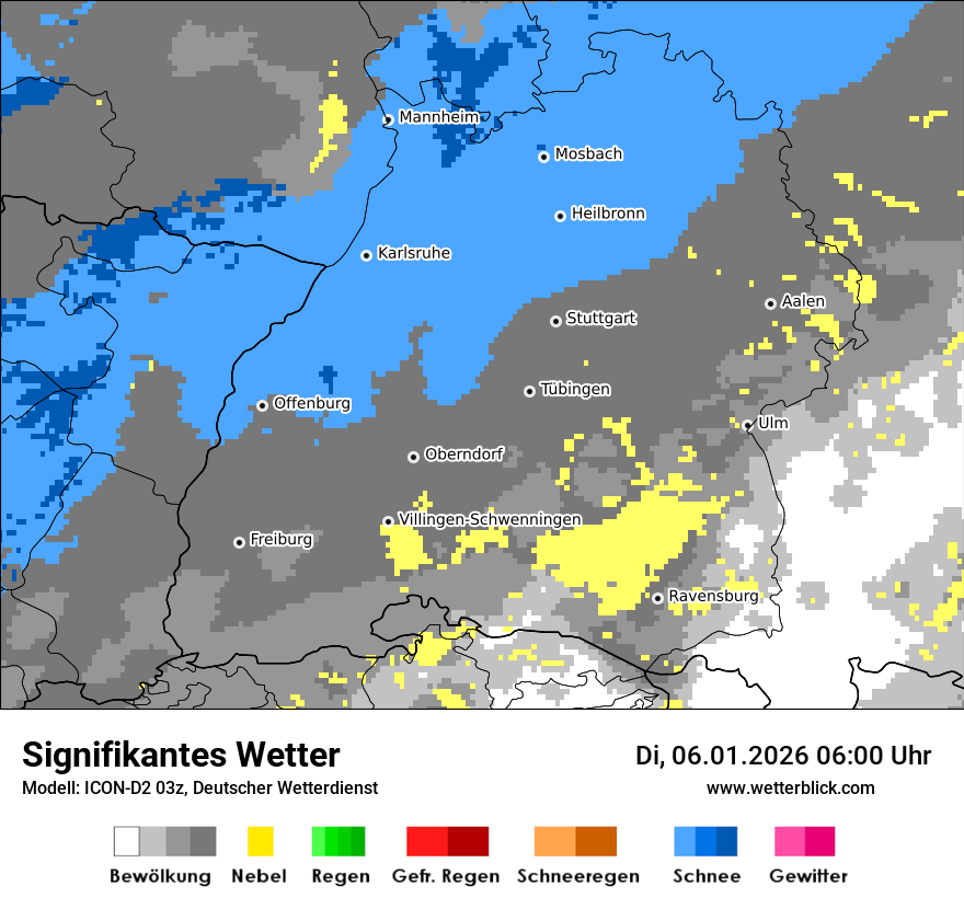 Signifikantes Wetter