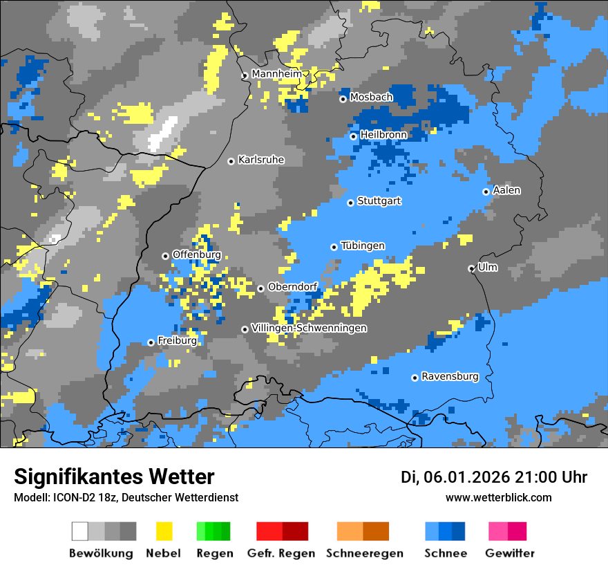 Signifikantes Wetter