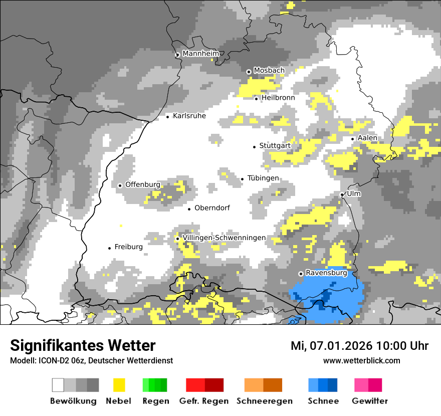 Signifikantes Wetter