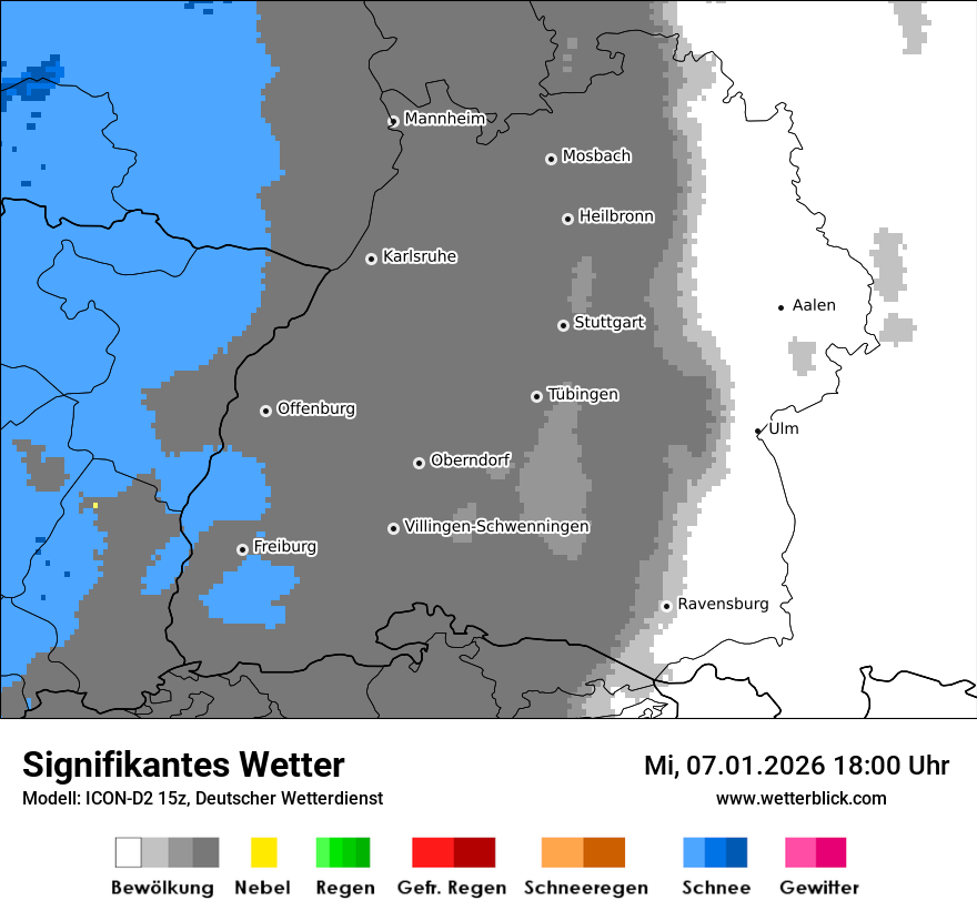 Signifikantes Wetter
