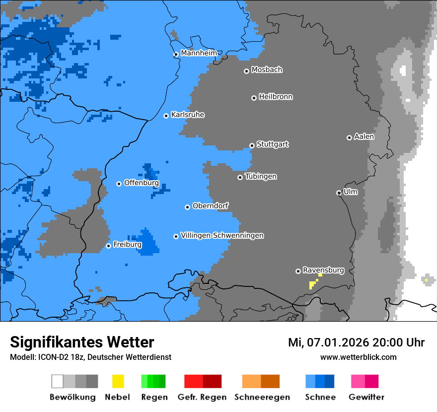 Signifikantes Wetter