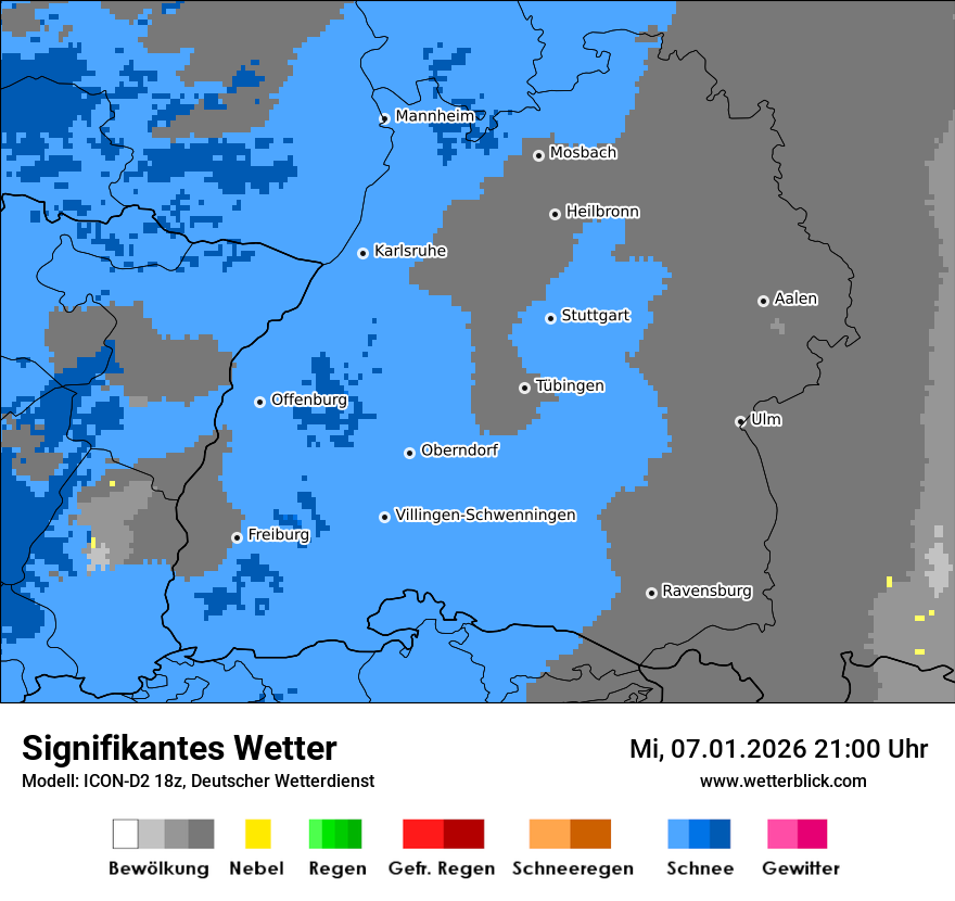 Signifikantes Wetter