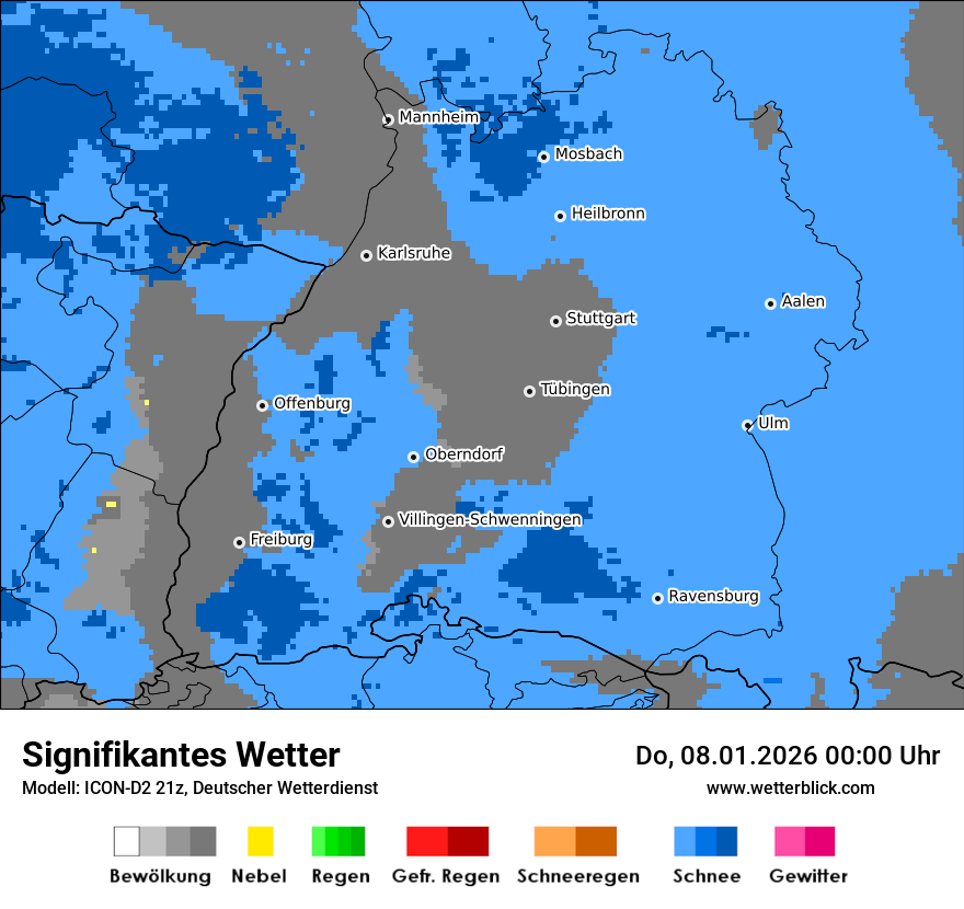 Signifikantes Wetter
