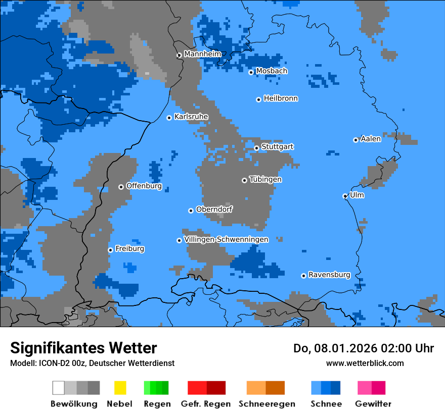 Signifikantes Wetter