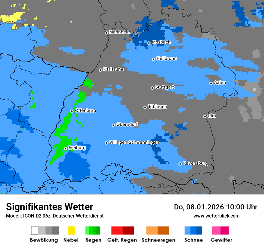 Signifikantes Wetter