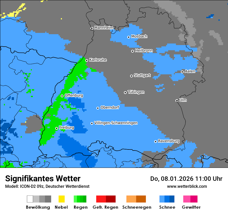 Signifikantes Wetter