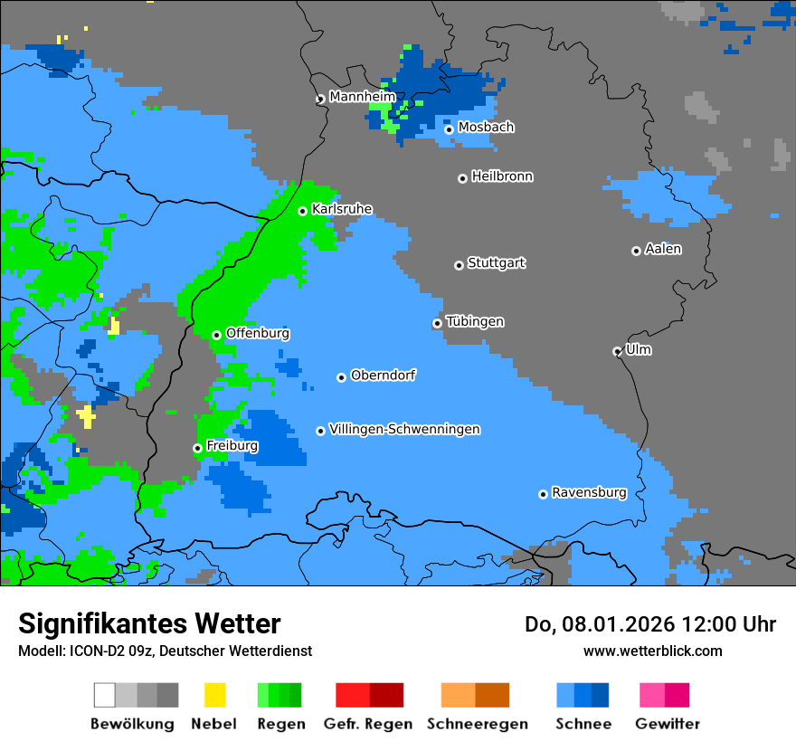 Signifikantes Wetter