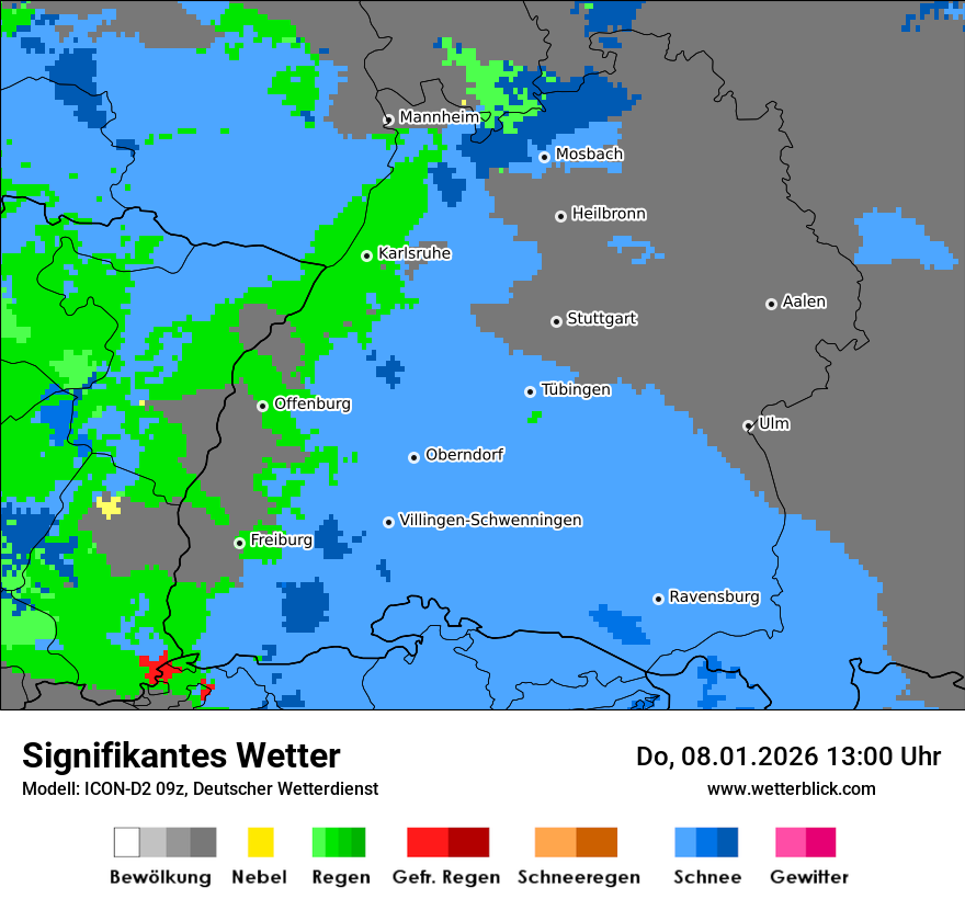 Signifikantes Wetter
