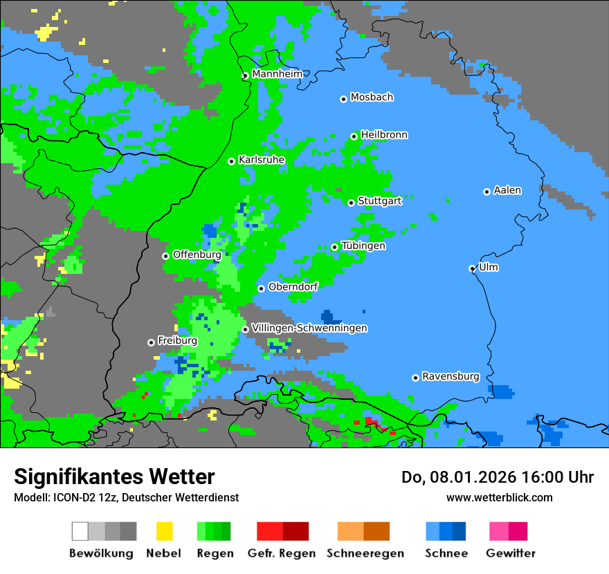 Signifikantes Wetter
