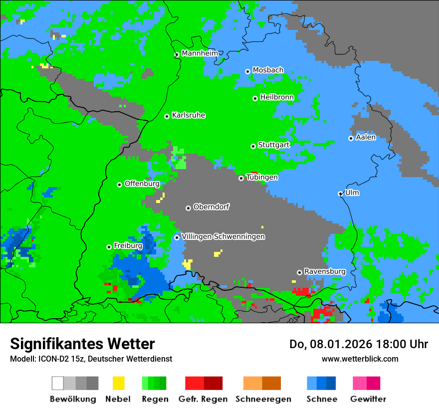 Signifikantes Wetter