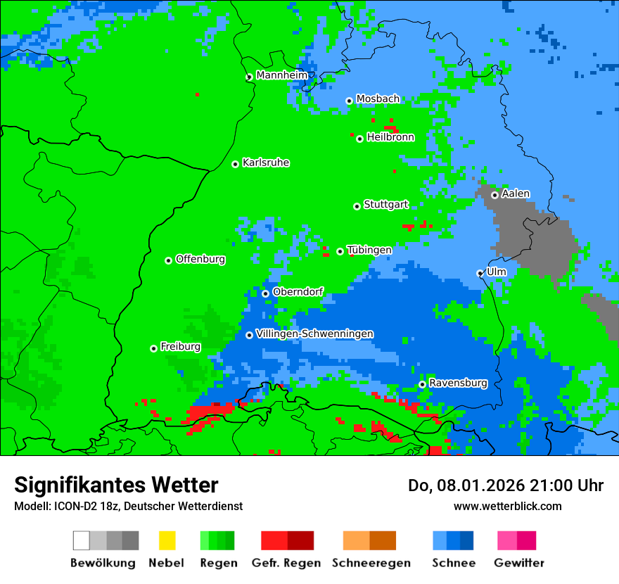 Signifikantes Wetter