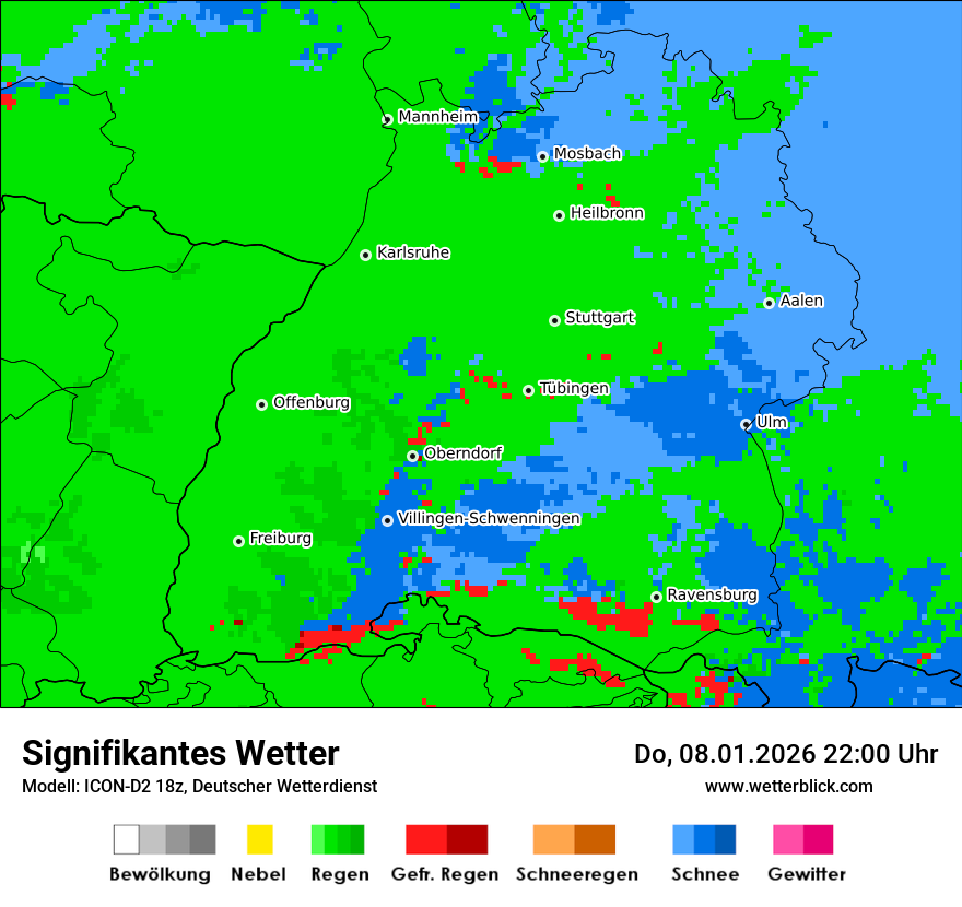 Signifikantes Wetter