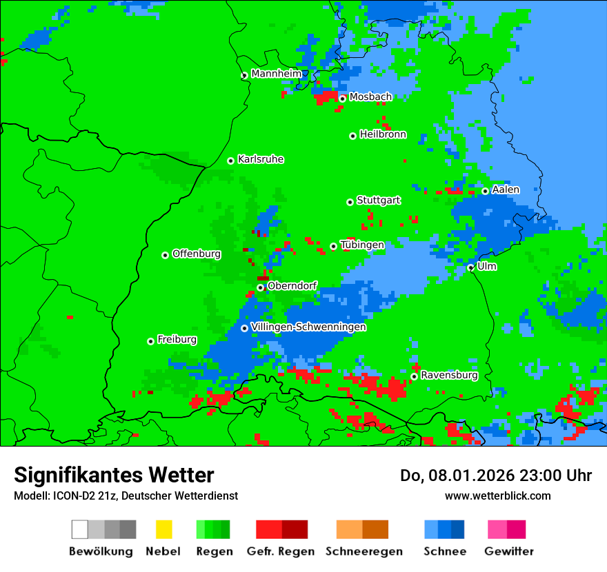 Signifikantes Wetter