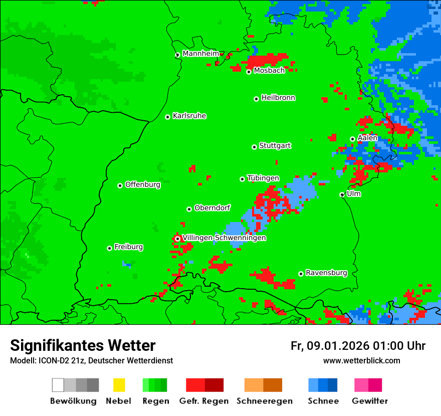 Signifikantes Wetter