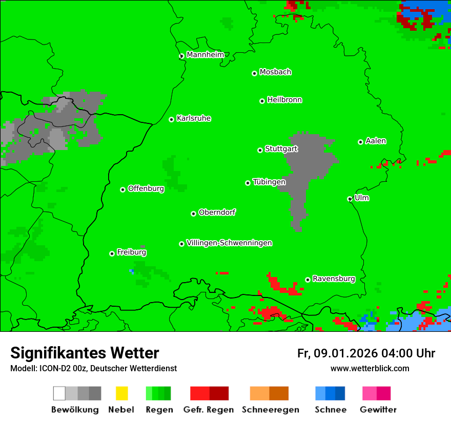 Signifikantes Wetter