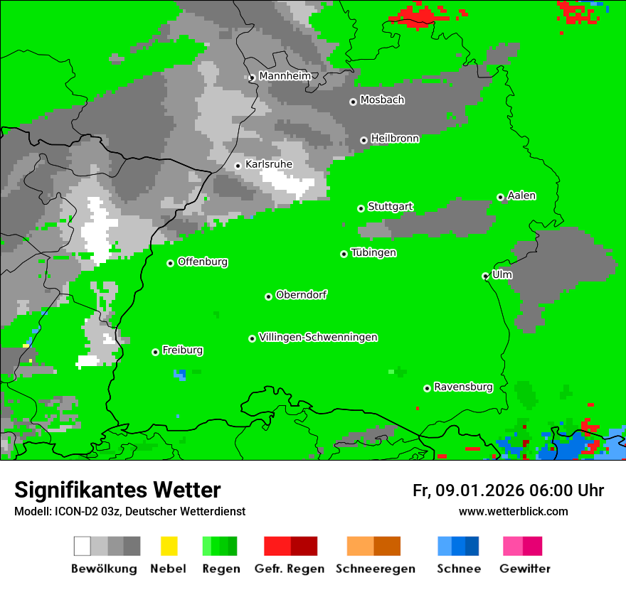 Signifikantes Wetter