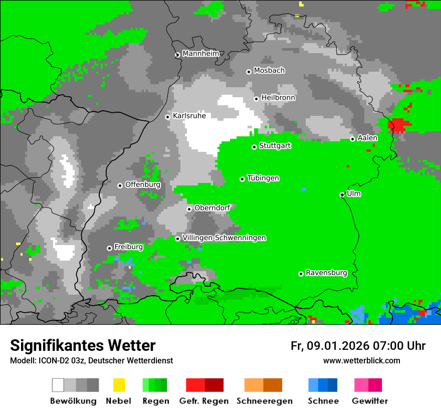 Signifikantes Wetter