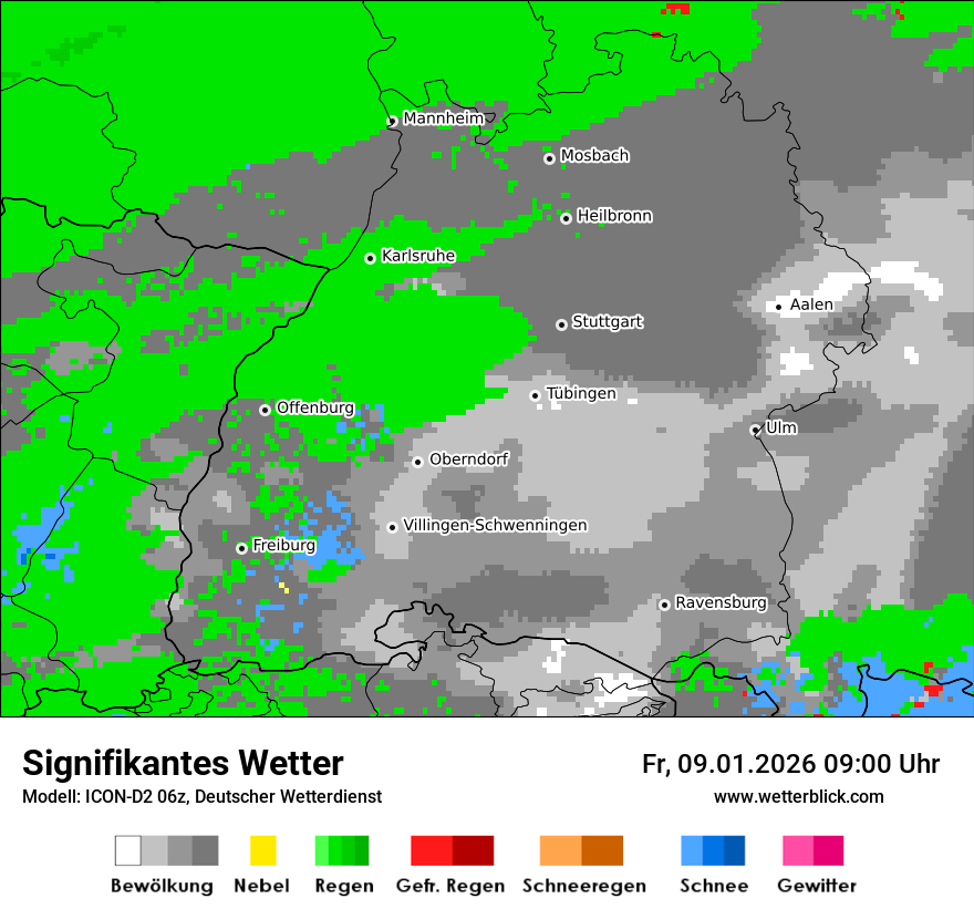 Signifikantes Wetter
