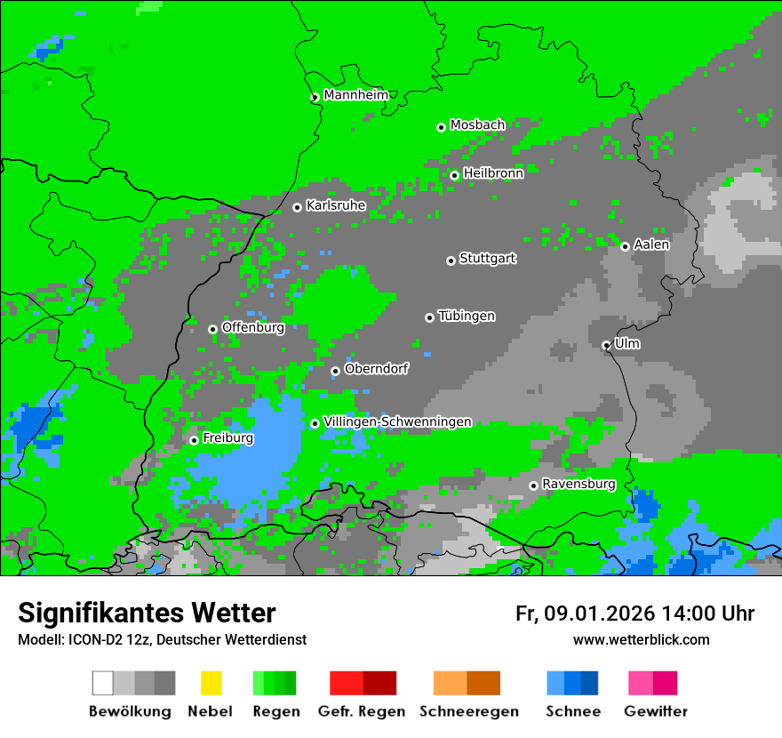 Signifikantes Wetter
