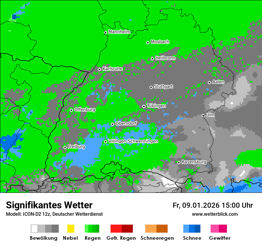Signifikantes Wetter