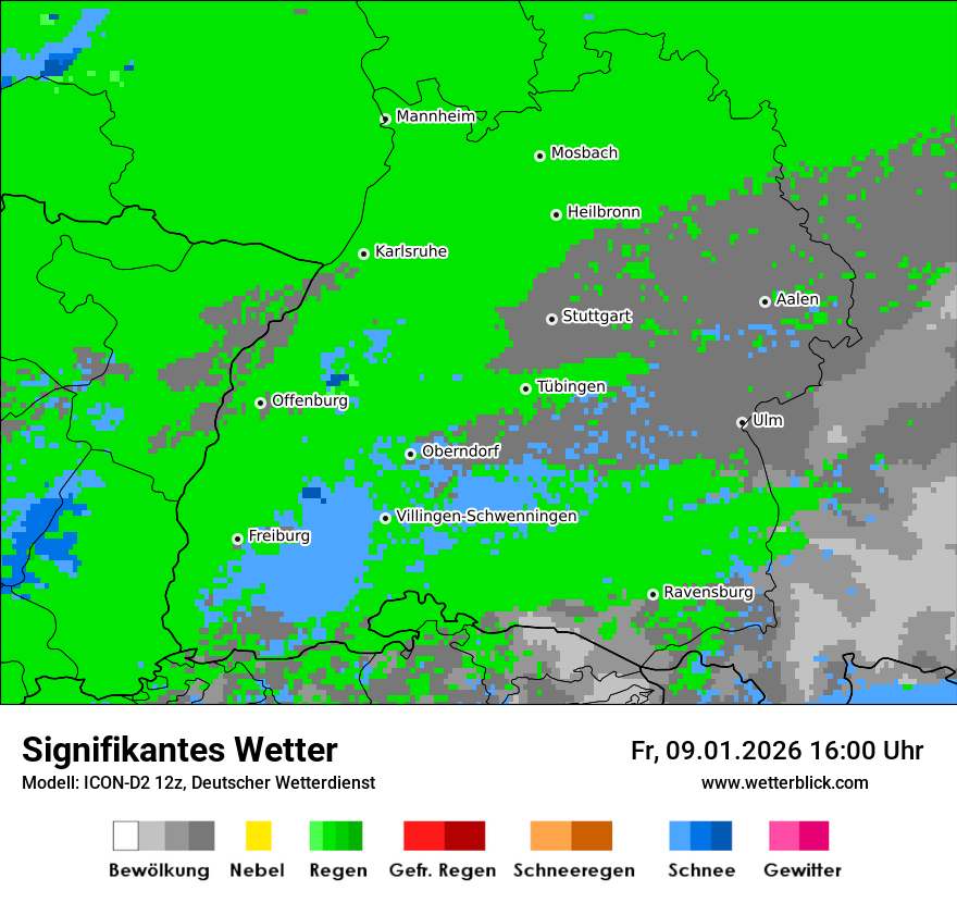 Signifikantes Wetter