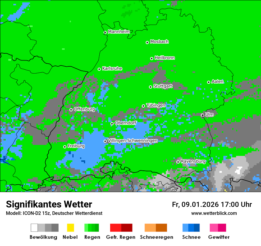 Signifikantes Wetter