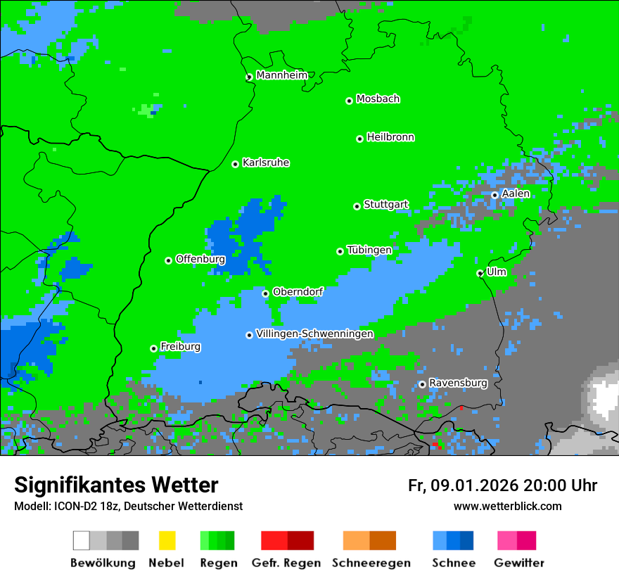 Signifikantes Wetter