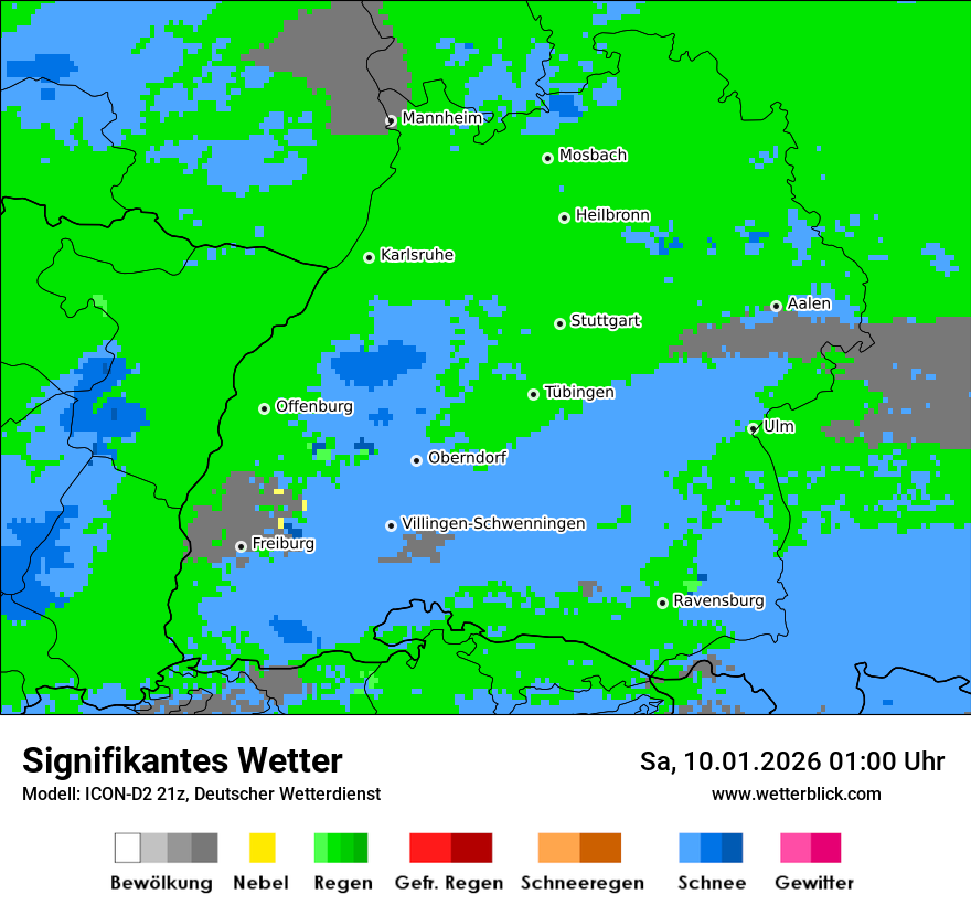 Signifikantes Wetter