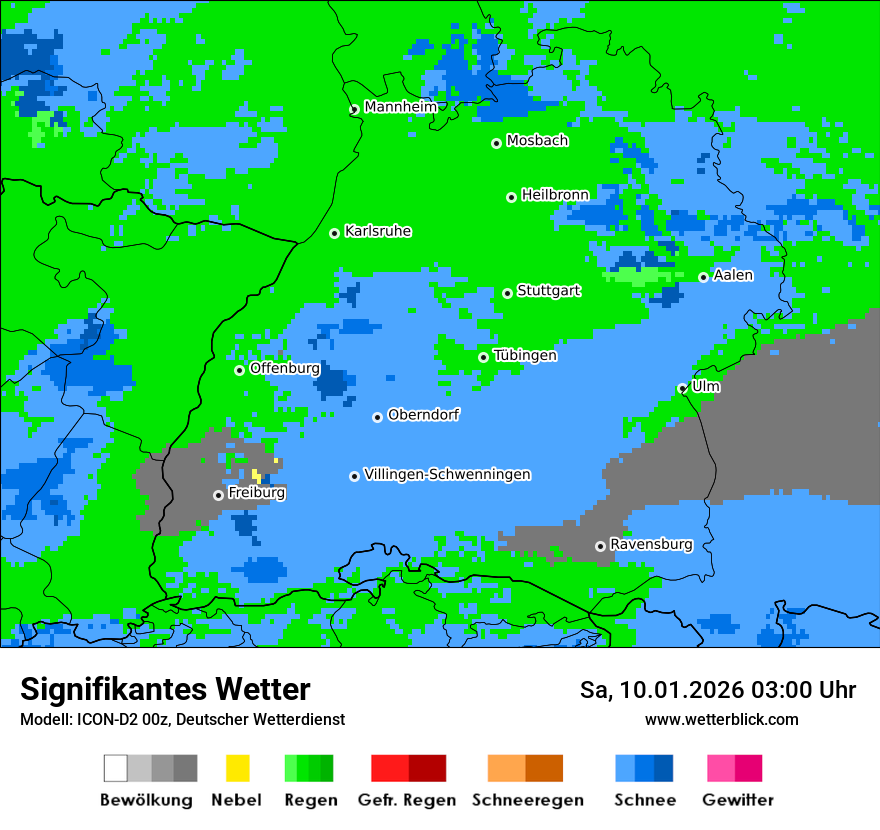 Signifikantes Wetter