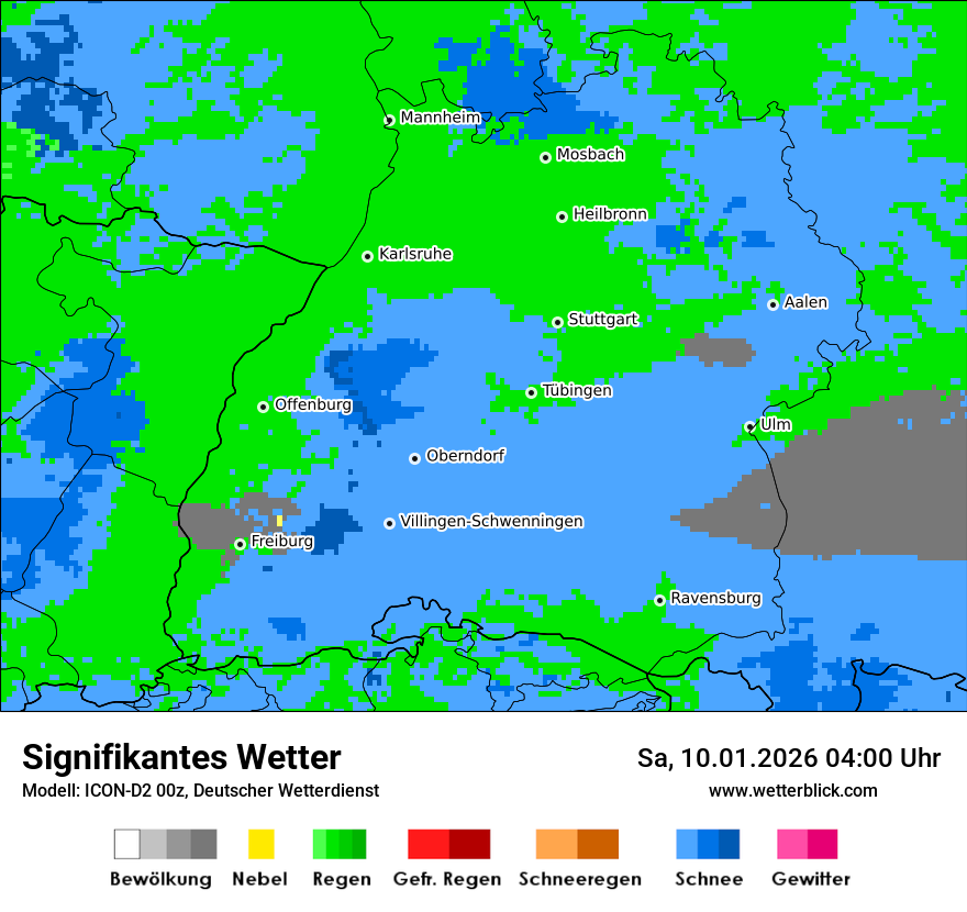 Signifikantes Wetter