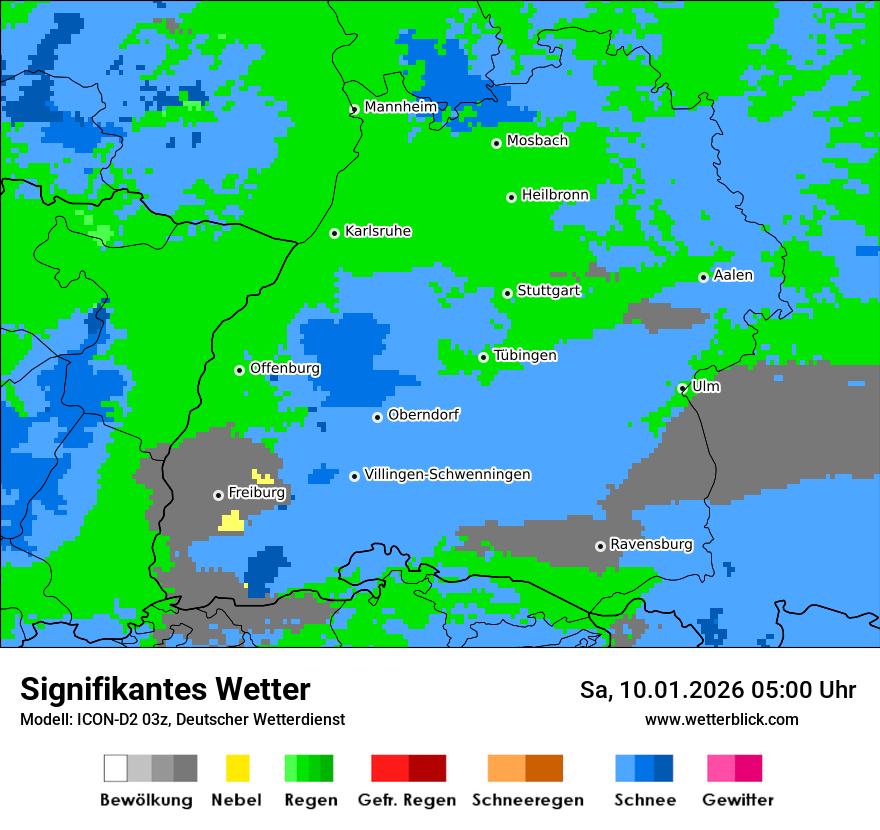 Signifikantes Wetter