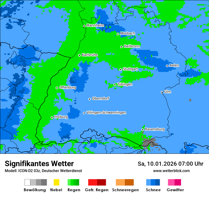 Signifikantes Wetter