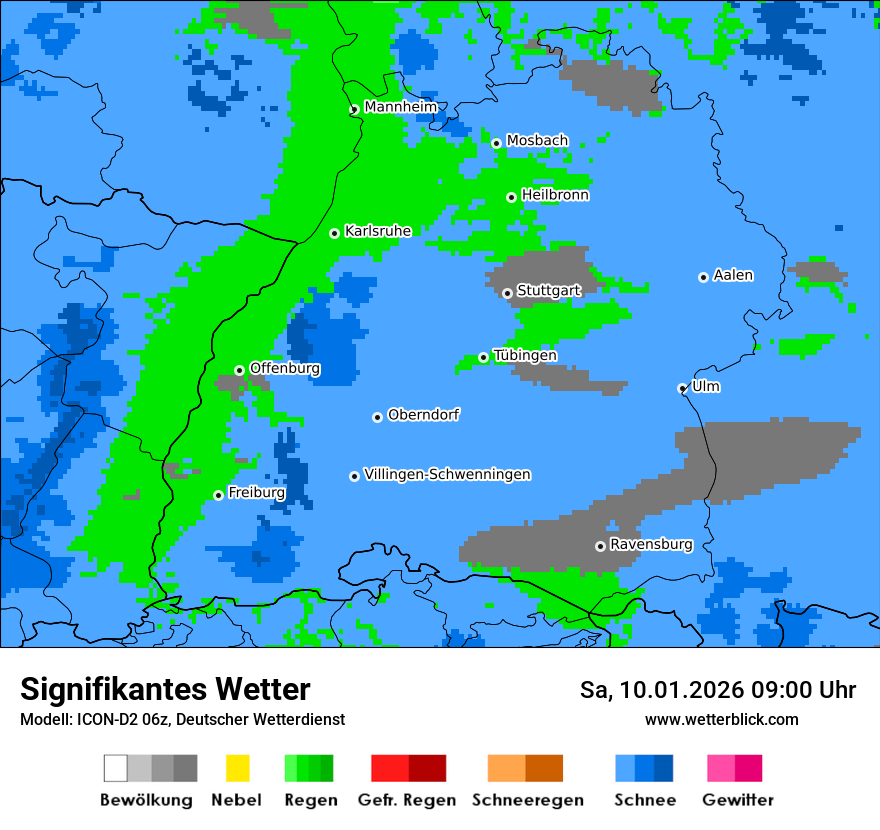 Signifikantes Wetter