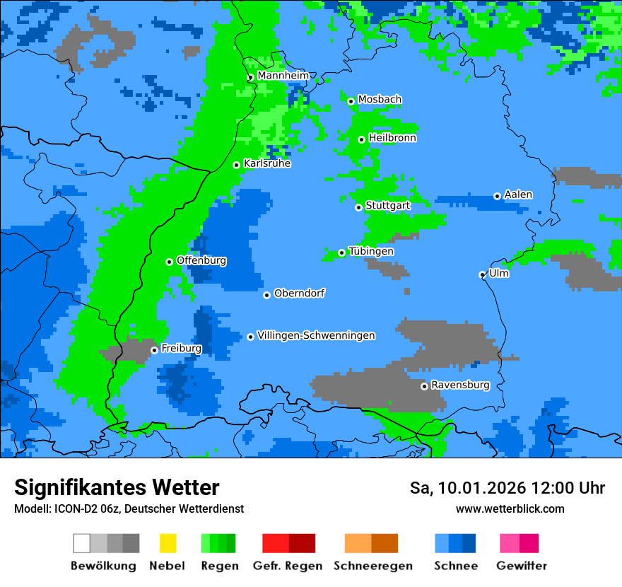 Signifikantes Wetter