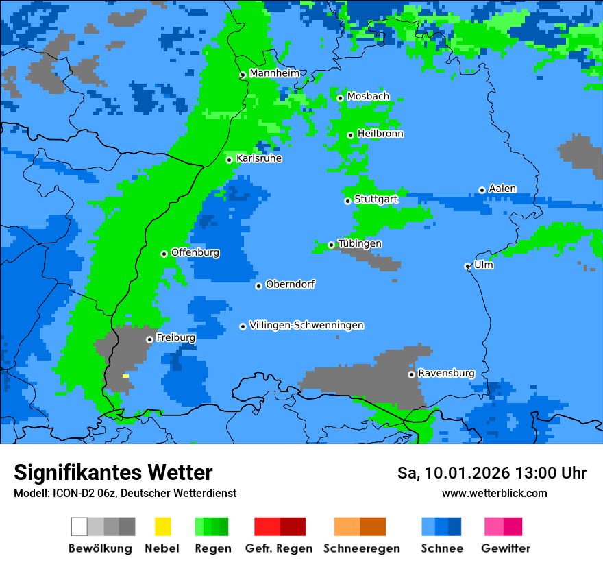 Signifikantes Wetter