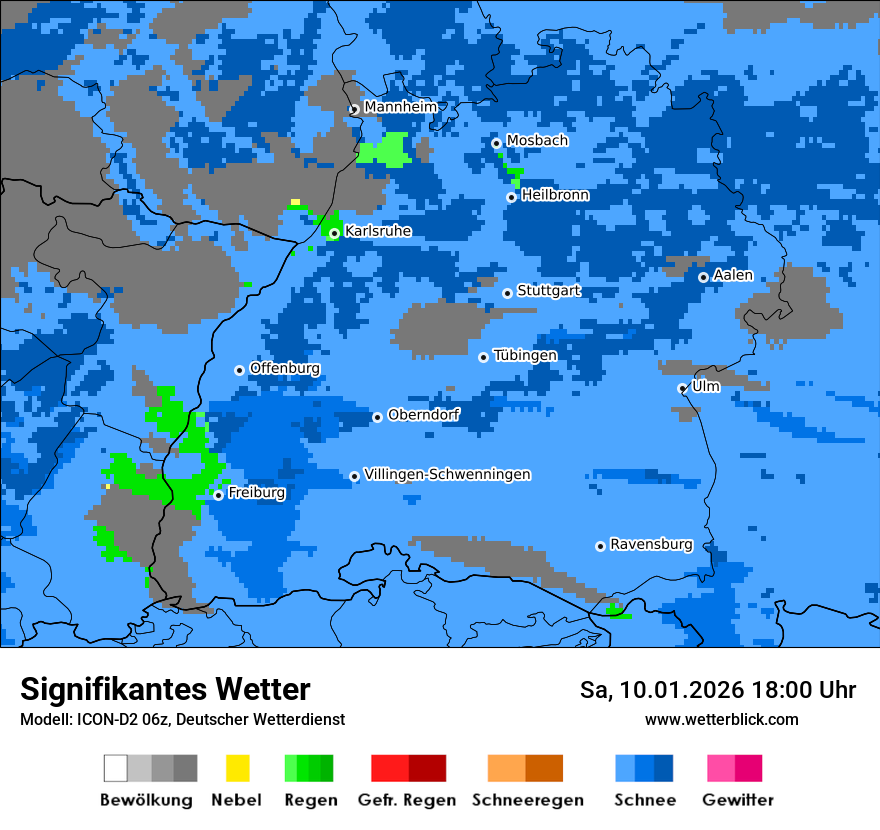 Signifikantes Wetter