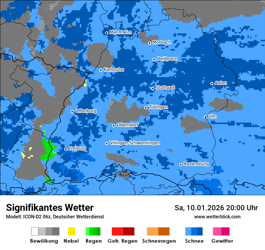Signifikantes Wetter