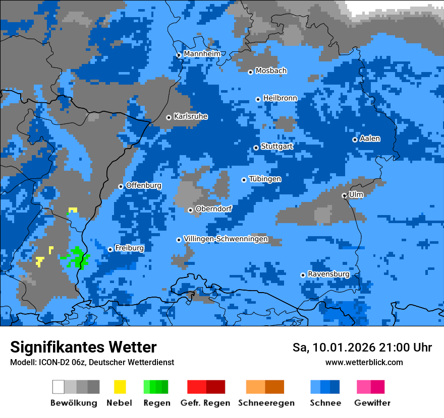 Signifikantes Wetter
