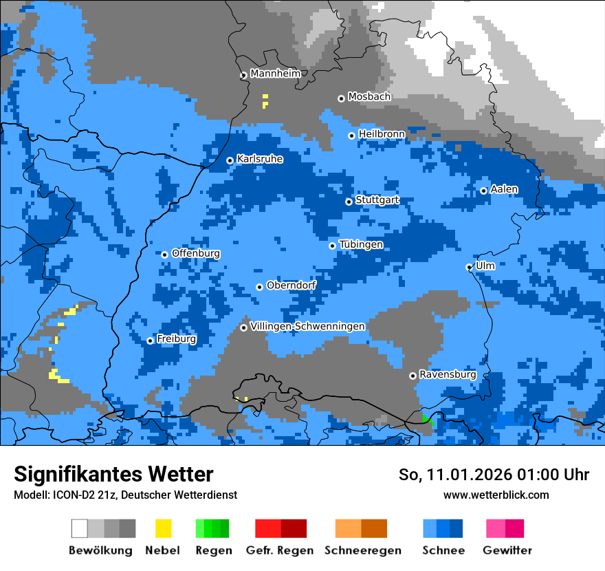Signifikantes Wetter