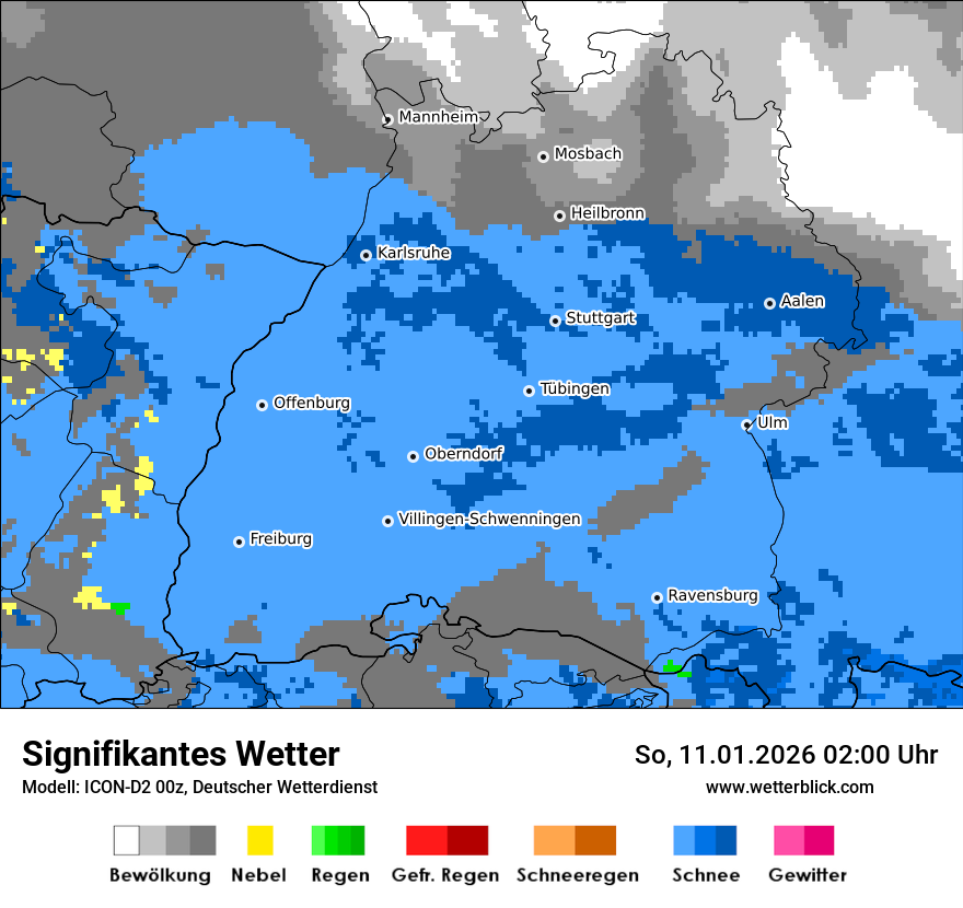 Signifikantes Wetter