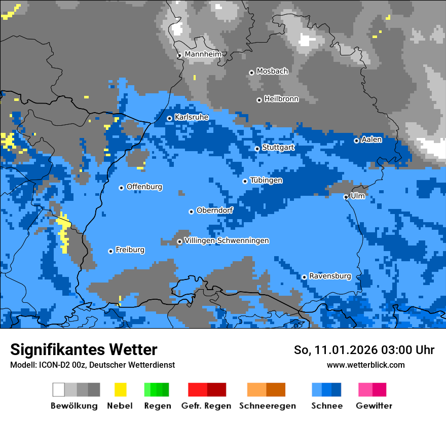 Signifikantes Wetter