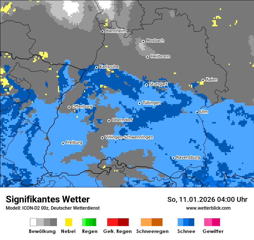 Signifikantes Wetter