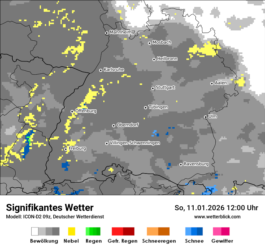 Signifikantes Wetter
